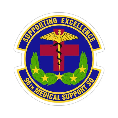 96th Medical Support Squadron (U.S. Air Force) STICKER Vinyl Die-Cut Decal - The Sticker Space