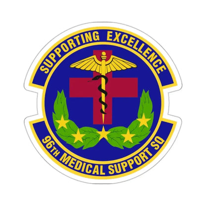 96th Medical Support Squadron (U.S. Air Force) STICKER Vinyl Kiss-Cut Decal - The Sticker Space