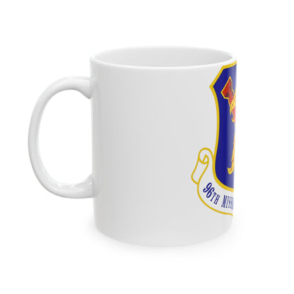 96th Mission Support Group (U.S. Air Force) White Coffee Mug-The Sticker Space