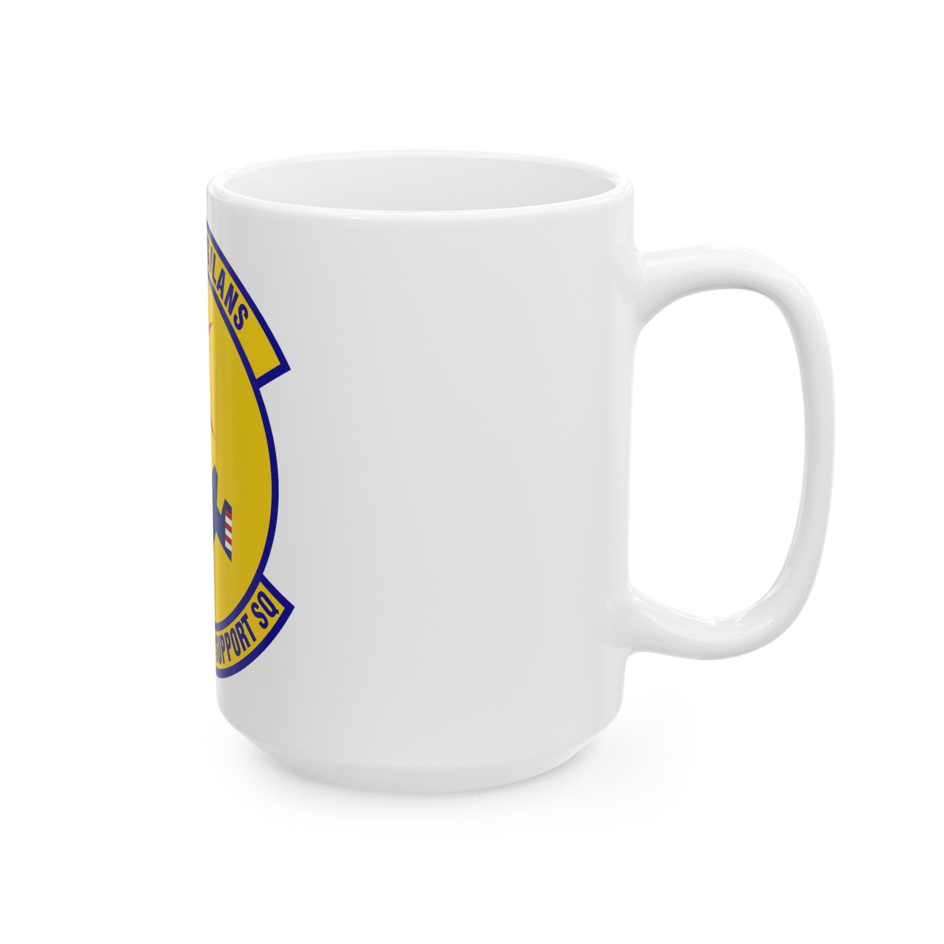 96th Operations Support Squadron (U.S. Air Force) White Coffee Mug-The Sticker Space