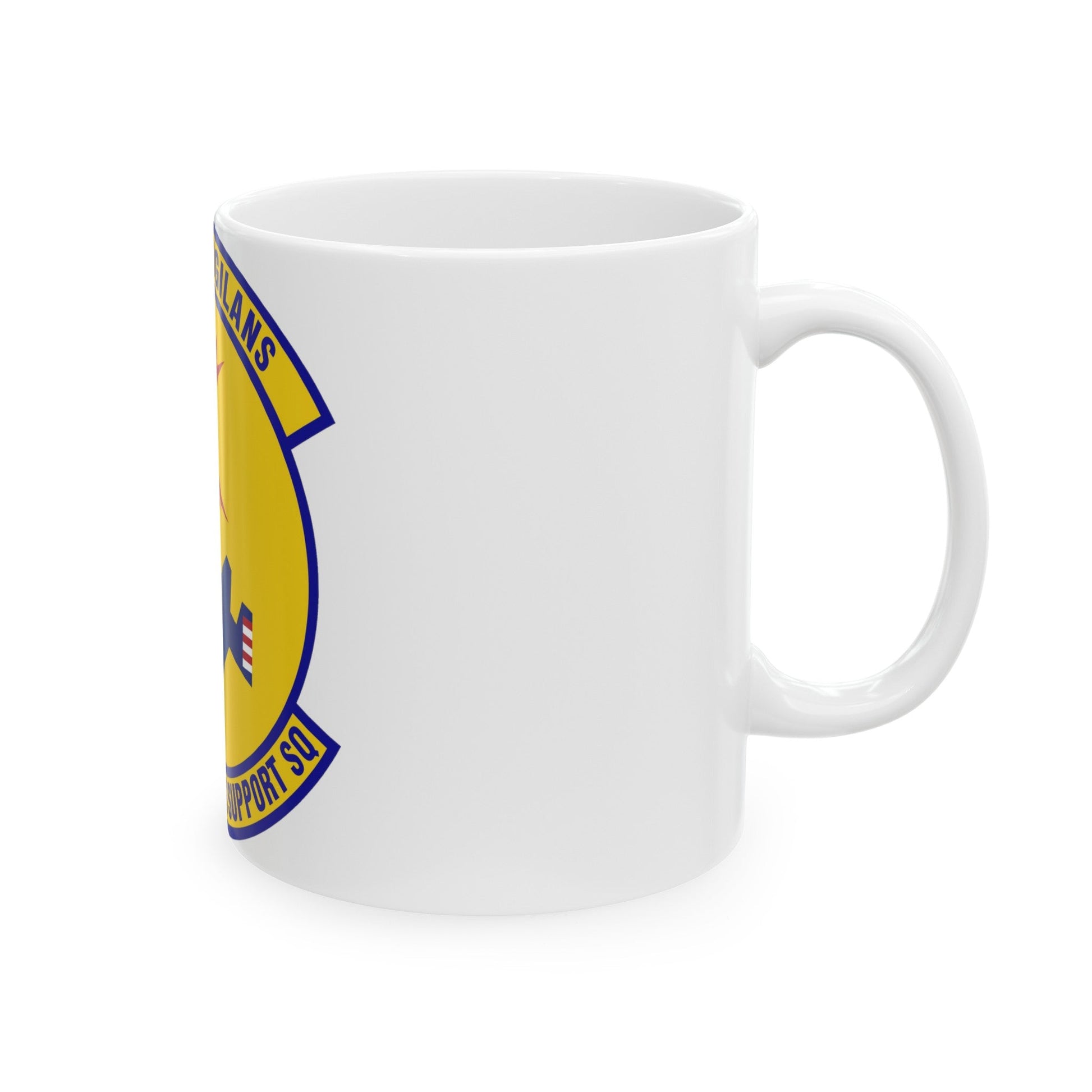 96th Operations Support Squadron (U.S. Air Force) White Coffee Mug-The Sticker Space