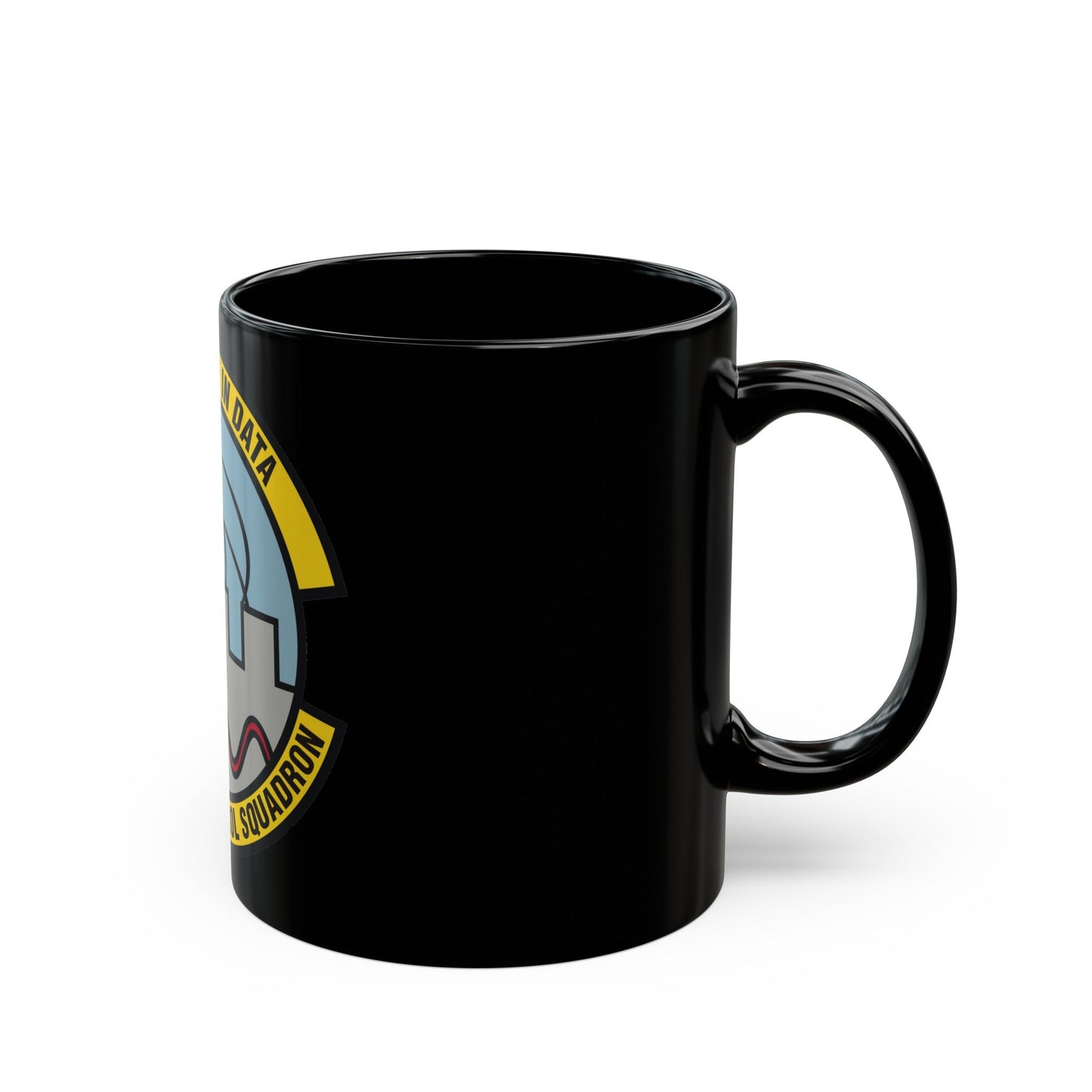 96th Range Control Squadron (U.S. Air Force) Black Coffee Mug-The Sticker Space