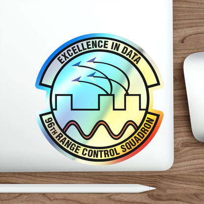 96th Range Control Squadron (U.S. Air Force) Holographic STICKER Die-Cut Vinyl Decal-The Sticker Space