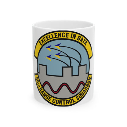 96th Range Control Squadron (U.S. Air Force) White Coffee Mug-11oz-The Sticker Space