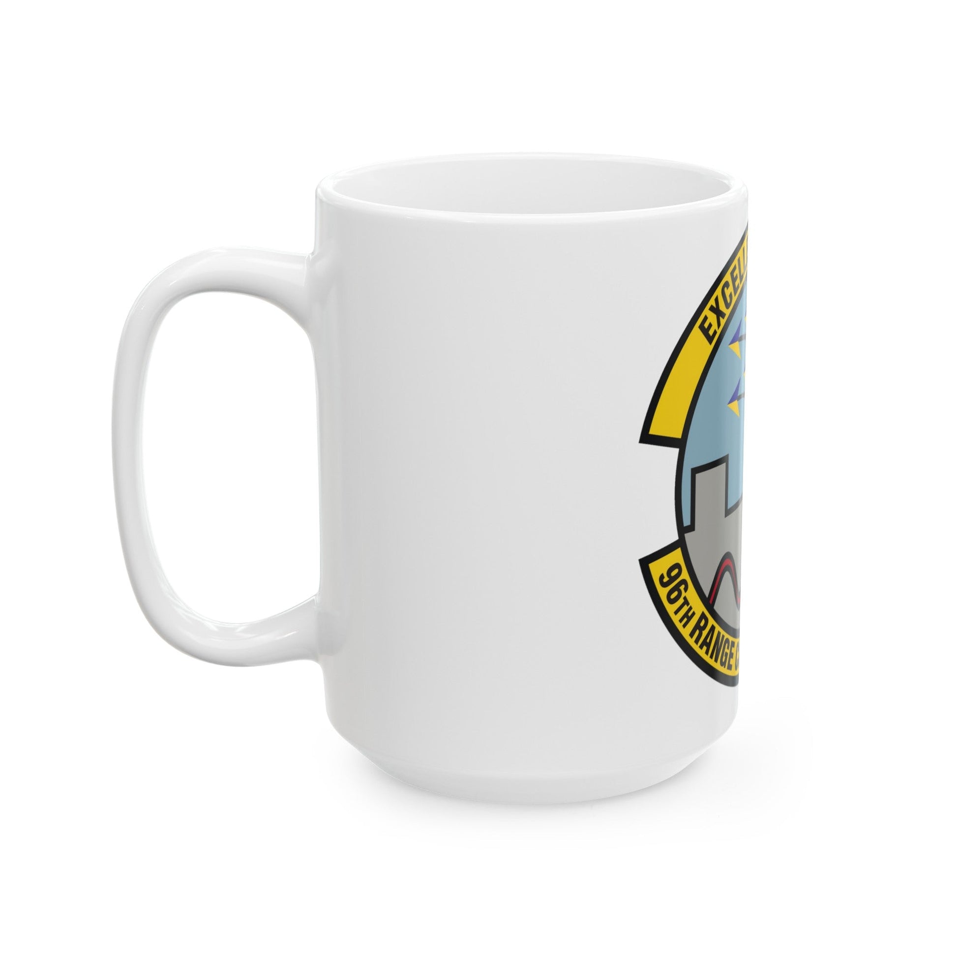 96th Range Control Squadron (U.S. Air Force) White Coffee Mug-The Sticker Space