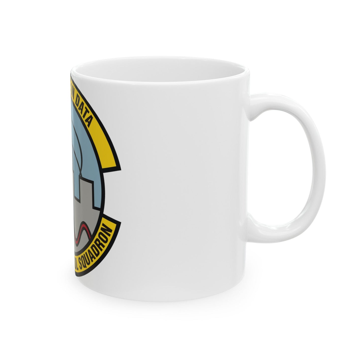 96th Range Control Squadron (U.S. Air Force) White Coffee Mug-The Sticker Space