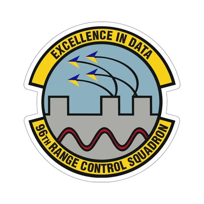 96th Range Control Squadron (U.S. Air Force) STICKER Vinyl Die-Cut Decal - The Sticker Space