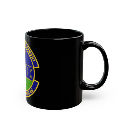 96th Test Support Squadron (U.S. Air Force) Black Coffee Mug-The Sticker Space