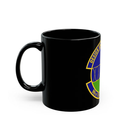 96th Test Support Squadron (U.S. Air Force) Black Coffee Mug-The Sticker Space