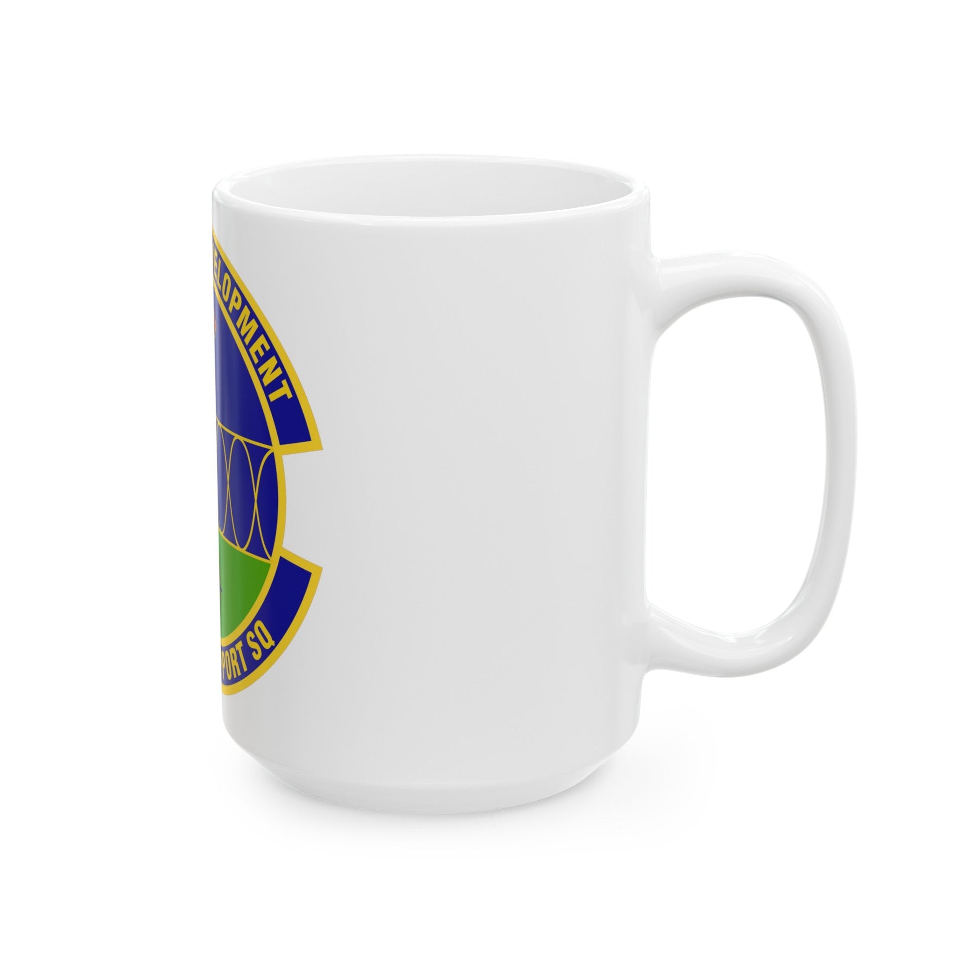 96th Test Support Squadron (U.S. Air Force) White Coffee Mug-The Sticker Space