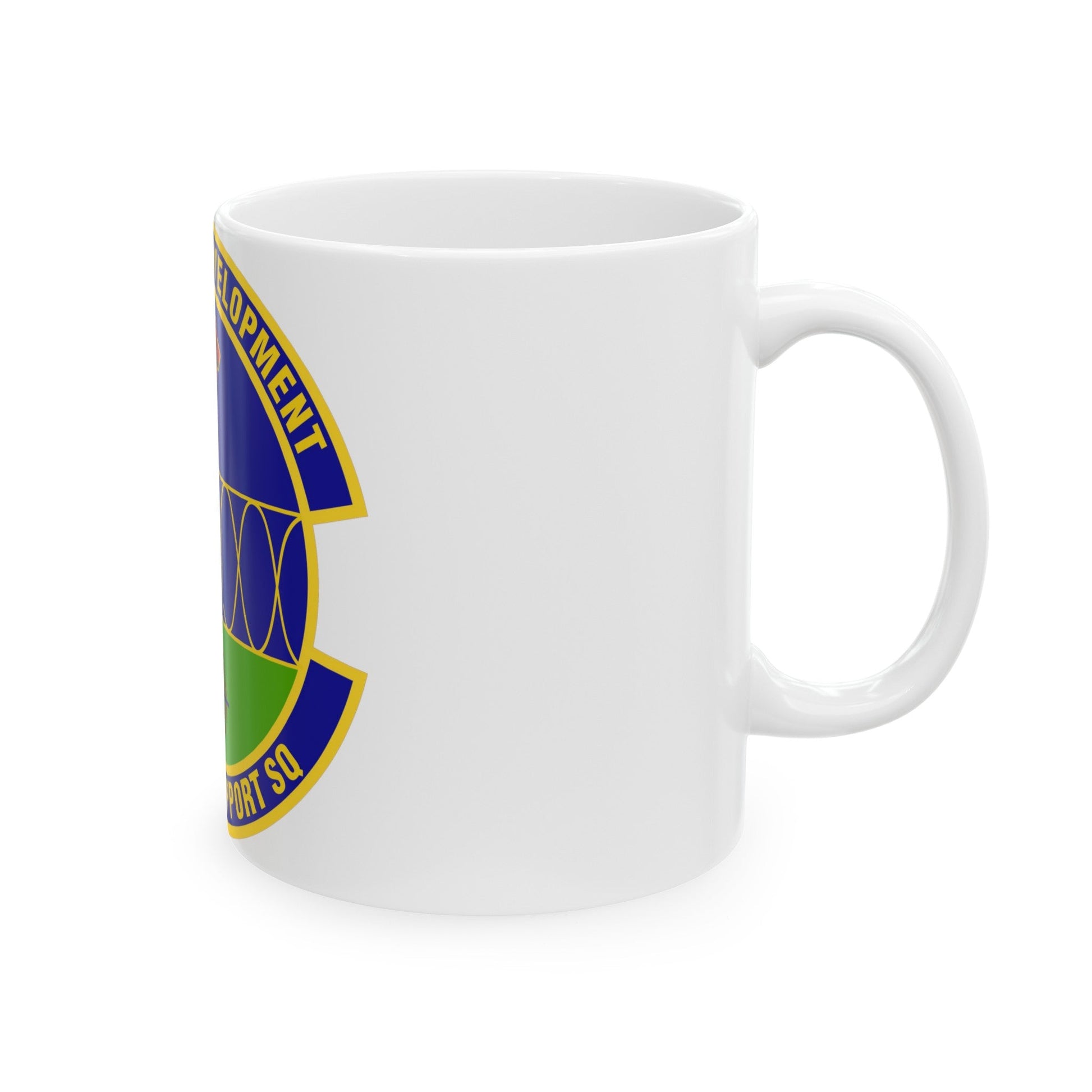 96th Test Support Squadron (U.S. Air Force) White Coffee Mug-The Sticker Space