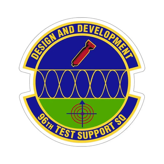 96th Test Support Squadron (U.S. Air Force) STICKER Vinyl Die-Cut Decal 6 Inch - The Sticker Space
