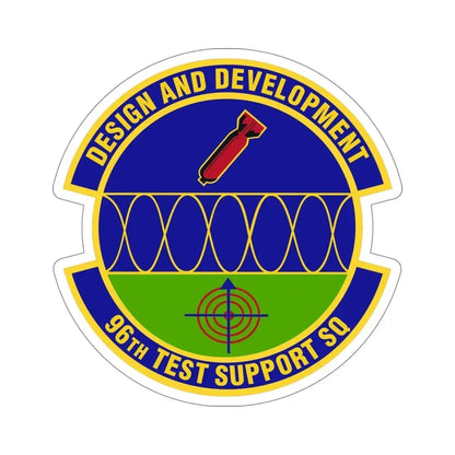 96th Test Support Squadron (U.S. Air Force) STICKER Vinyl Die-Cut Decal - The Sticker Space