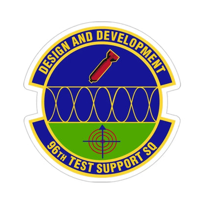 96th Test Support Squadron (U.S. Air Force) STICKER Vinyl Die-Cut Decal - The Sticker Space