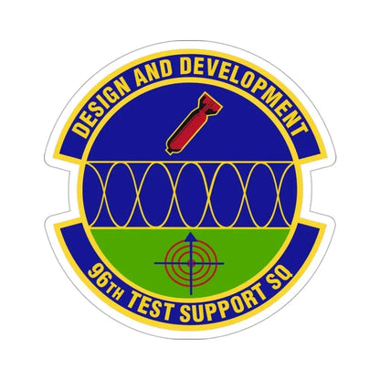 96th Test Support Squadron (U.S. Air Force) STICKER Vinyl Die-Cut Decal - The Sticker Space