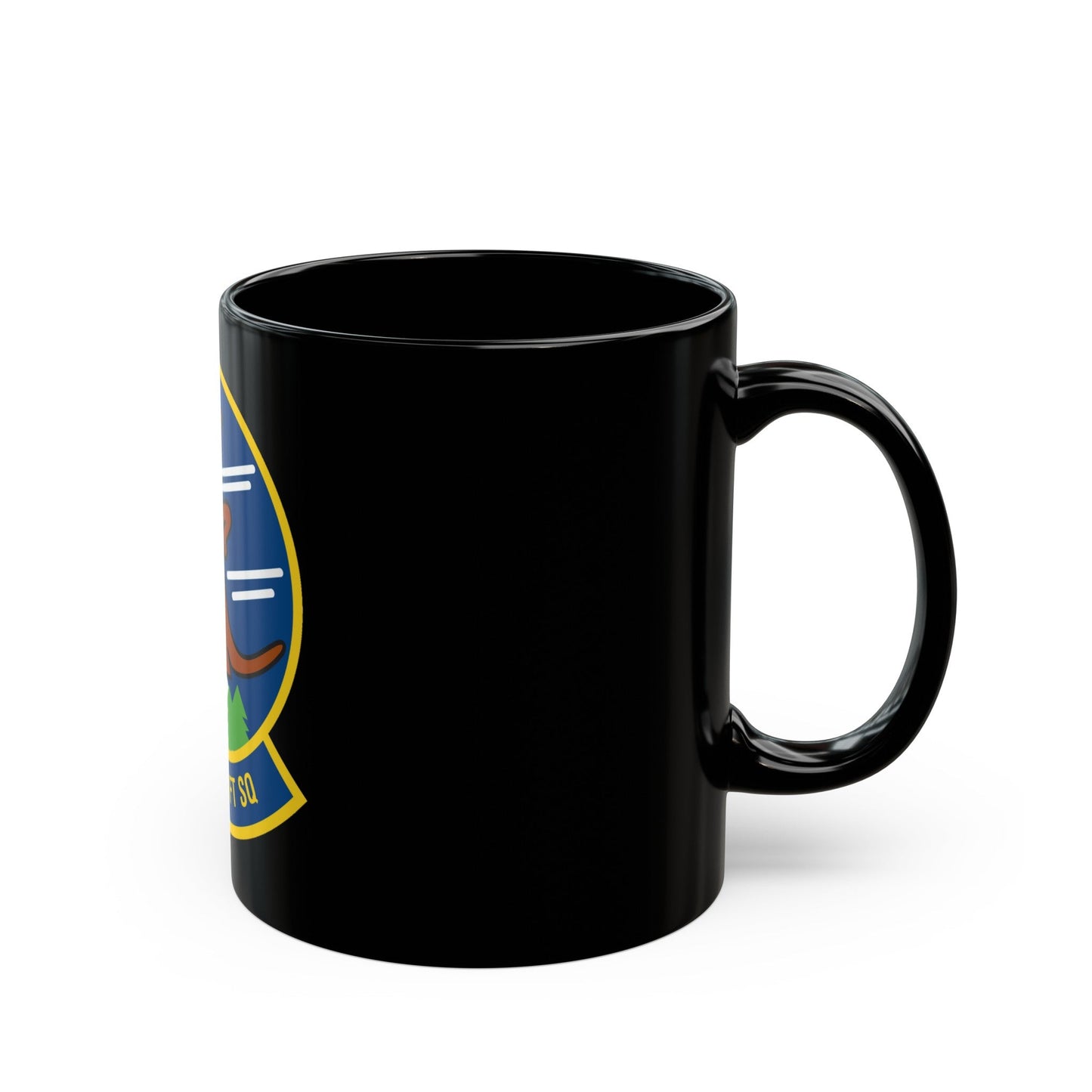 97 Airlift Squadron AFRC (U.S. Air Force) Black Coffee Mug-The Sticker Space