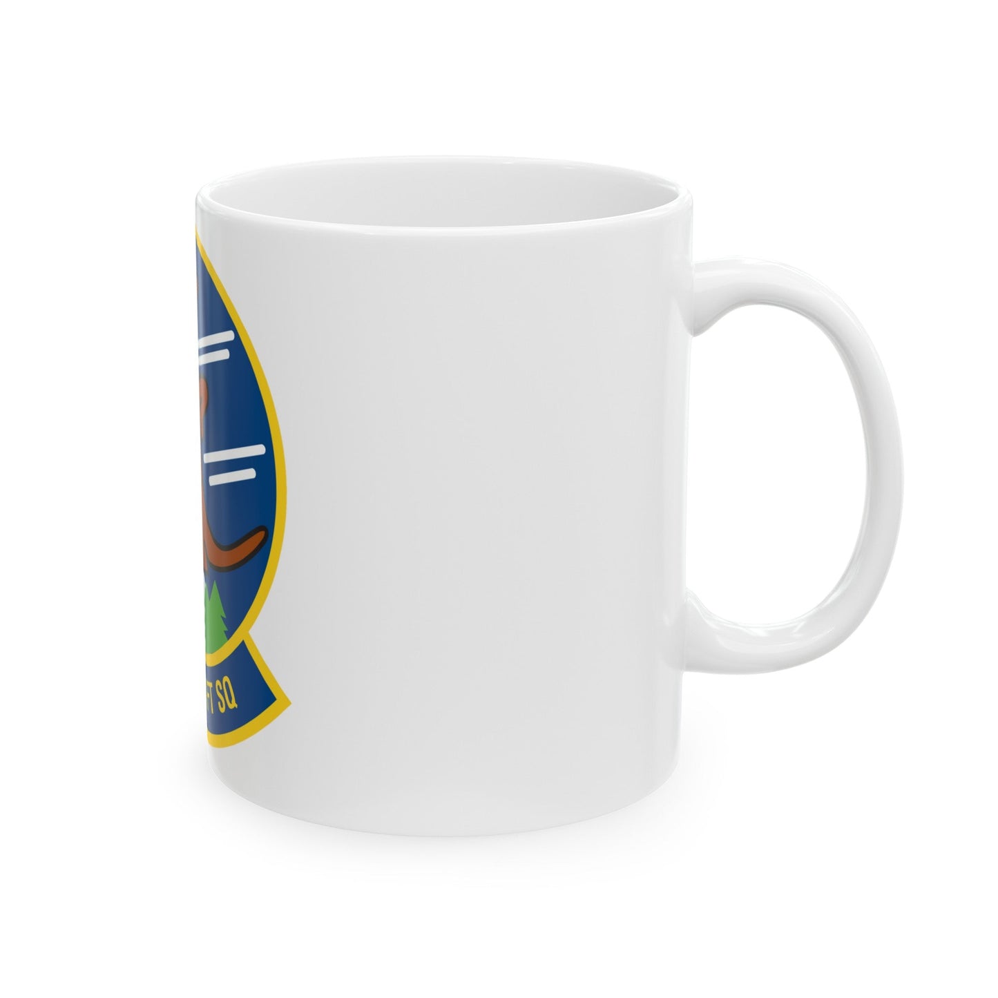 97 Airlift Squadron AFRC (U.S. Air Force) White Coffee Mug-The Sticker Space