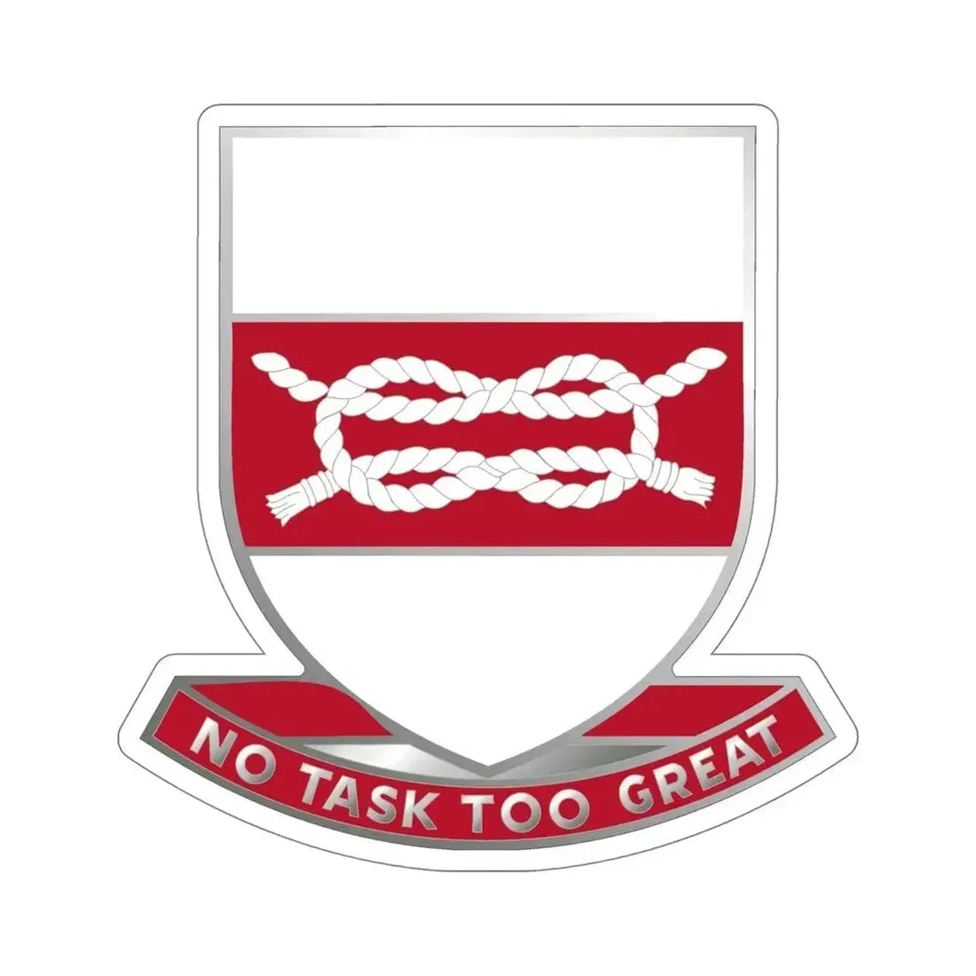 97 Engineer Battalion (U.S. Army) STICKER Vinyl Die-Cut Decal 6 Inch - The Sticker Space