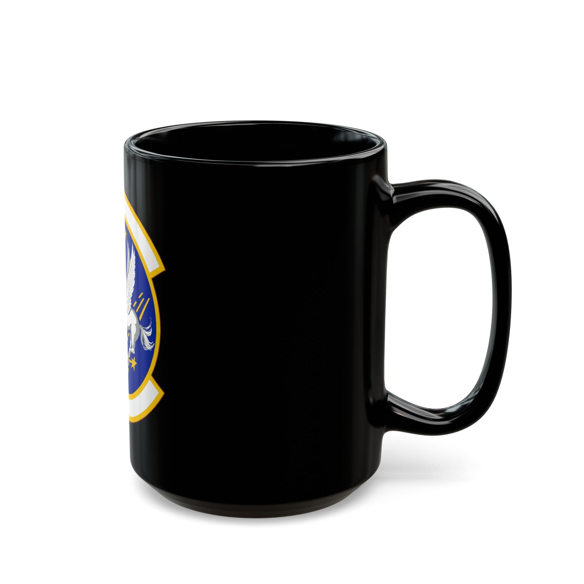 97 Intelligence Squadron ACC (U.S. Air Force) Black Coffee Mug-The Sticker Space