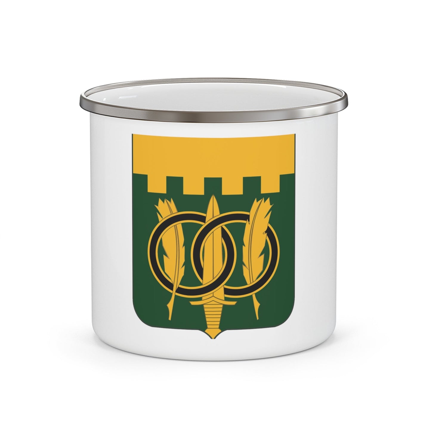 97 Military Police Battalion 2 (U.S. Army) 12oz Enamel Mug-12oz-The Sticker Space