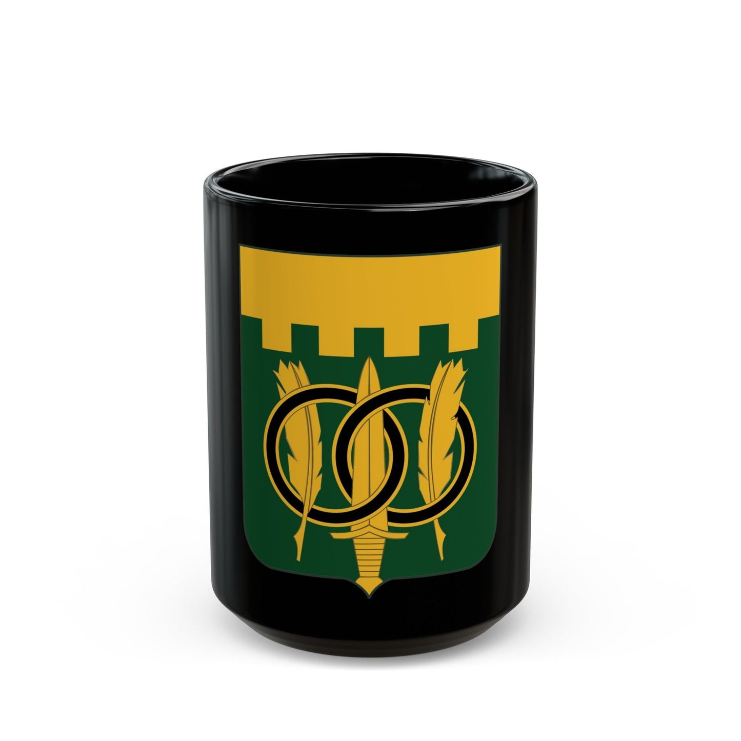 97 Military Police Battalion 2 (U.S. Army) Black Coffee Mug-15oz-The Sticker Space