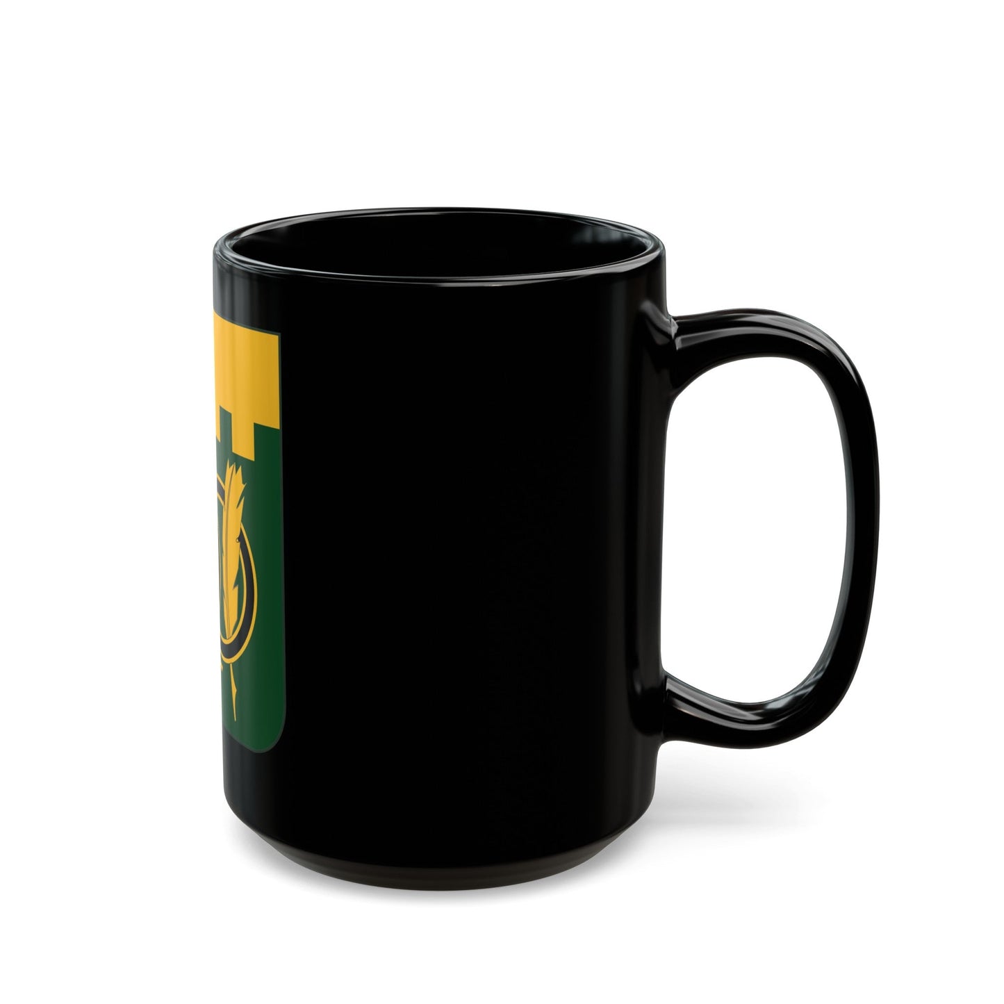 97 Military Police Battalion 2 (U.S. Army) Black Coffee Mug-The Sticker Space