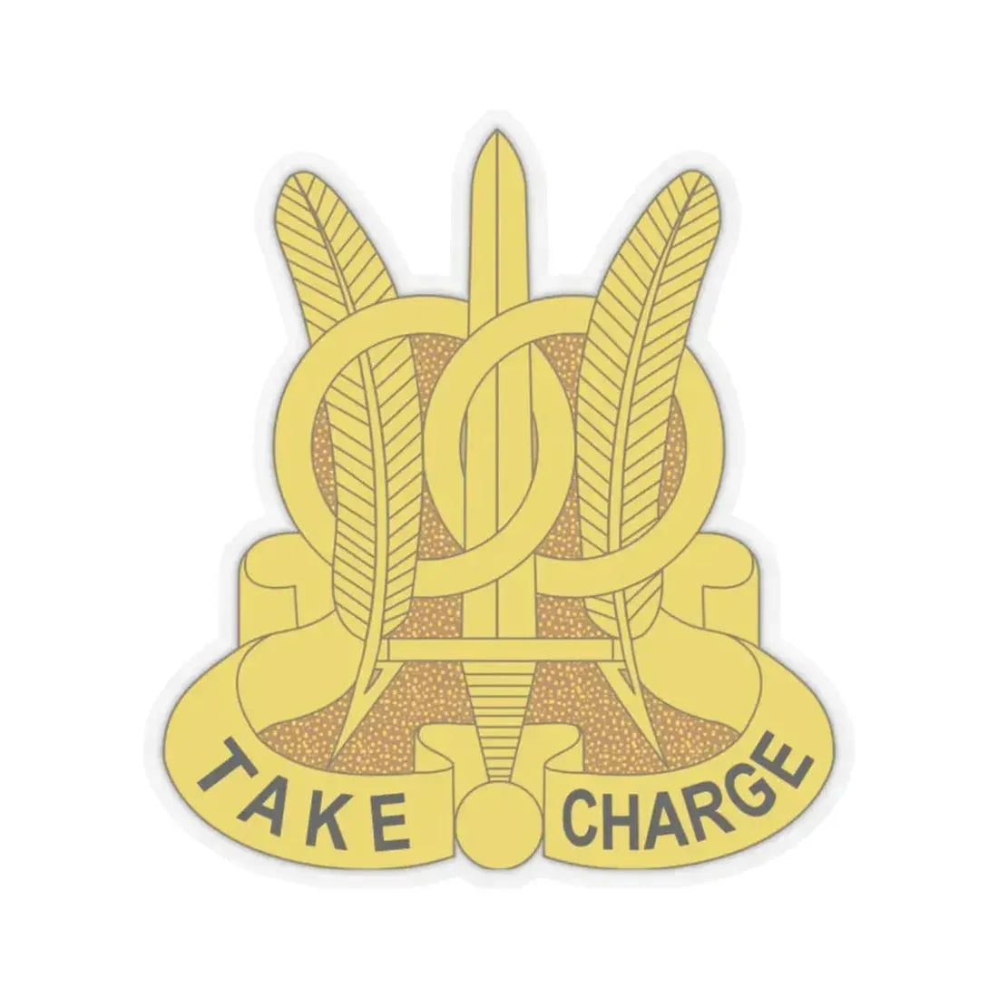 97 Military Police Battalion (U.S. Army) STICKER Vinyl Kiss-Cut Decal 2 Inch Transparent - The Sticker Space