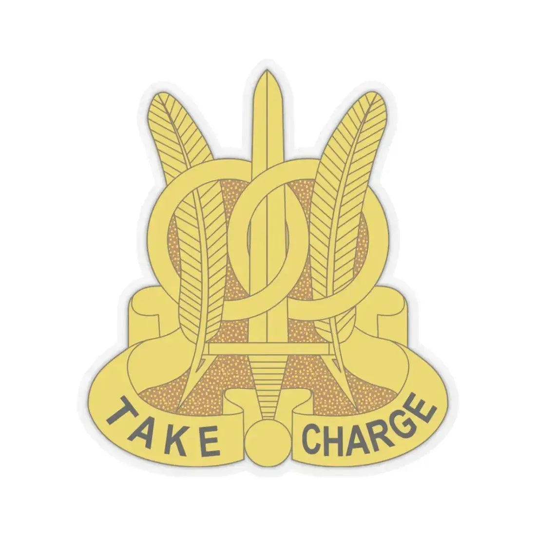 97 Military Police Battalion (U.S. Army) STICKER Vinyl Kiss-Cut Decal 3 Inch Transparent - The Sticker Space