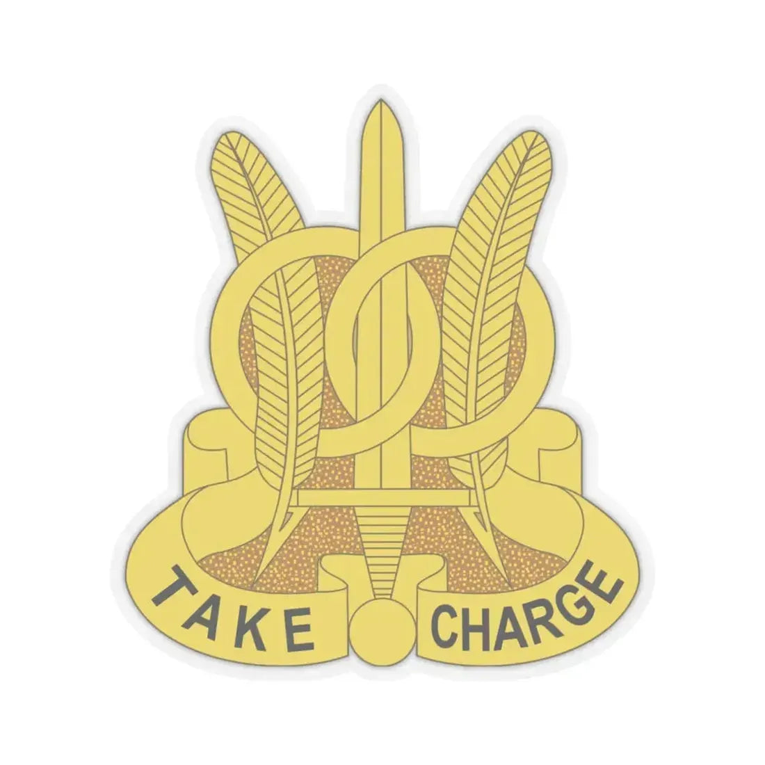 97 Military Police Battalion (U.S. Army) STICKER Vinyl Kiss-Cut Decal 6 Inch Transparent - The Sticker Space