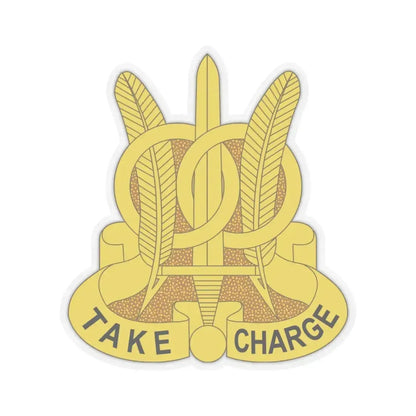 97 Military Police Battalion (U.S. Army) STICKER Vinyl Kiss-Cut Decal 6 Inch Transparent - The Sticker Space