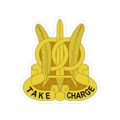 97 Military Police Battalion (U.S. Army) Transparent STICKER Die-Cut Vinyl Decal 2 Inch - The Sticker Space