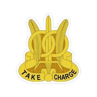 97 Military Police Battalion (U.S. Army) Transparent STICKER Die-Cut Vinyl Decal 2 Inch - The Sticker Space