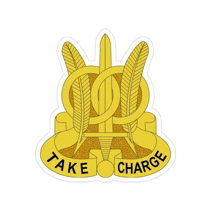 97 Military Police Battalion (U.S. Army) Transparent STICKER Die-Cut Vinyl Decal 3 Inch - The Sticker Space