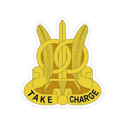 97 Military Police Battalion (U.S. Army) Transparent STICKER Die-Cut Vinyl Decal - The Sticker Space