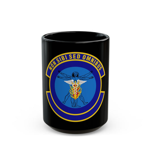 97 Operational Medical Readiness Squadron AETC (U.S. Air Force) Black Coffee Mug-15oz-The Sticker Space