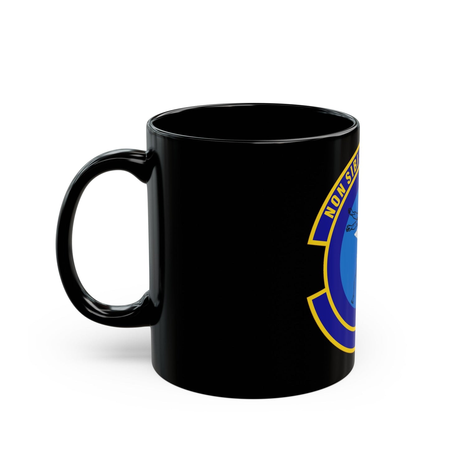 97 Operational Medical Readiness Squadron AETC (U.S. Air Force) Black Coffee Mug-The Sticker Space