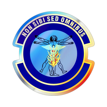 97 Operational Medical Readiness Squadron AETC (U.S. Air Force) Holographic STICKER Die-Cut Vinyl Decal-2 Inch-The Sticker Space