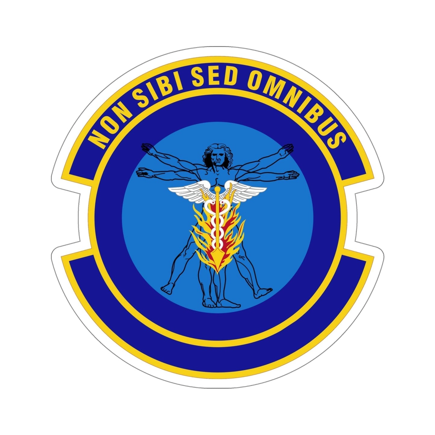 97 Operational Medical Readiness Squadron AETC (U.S. Air Force) STICKER Vinyl Die-Cut Decal-5 Inch-The Sticker Space