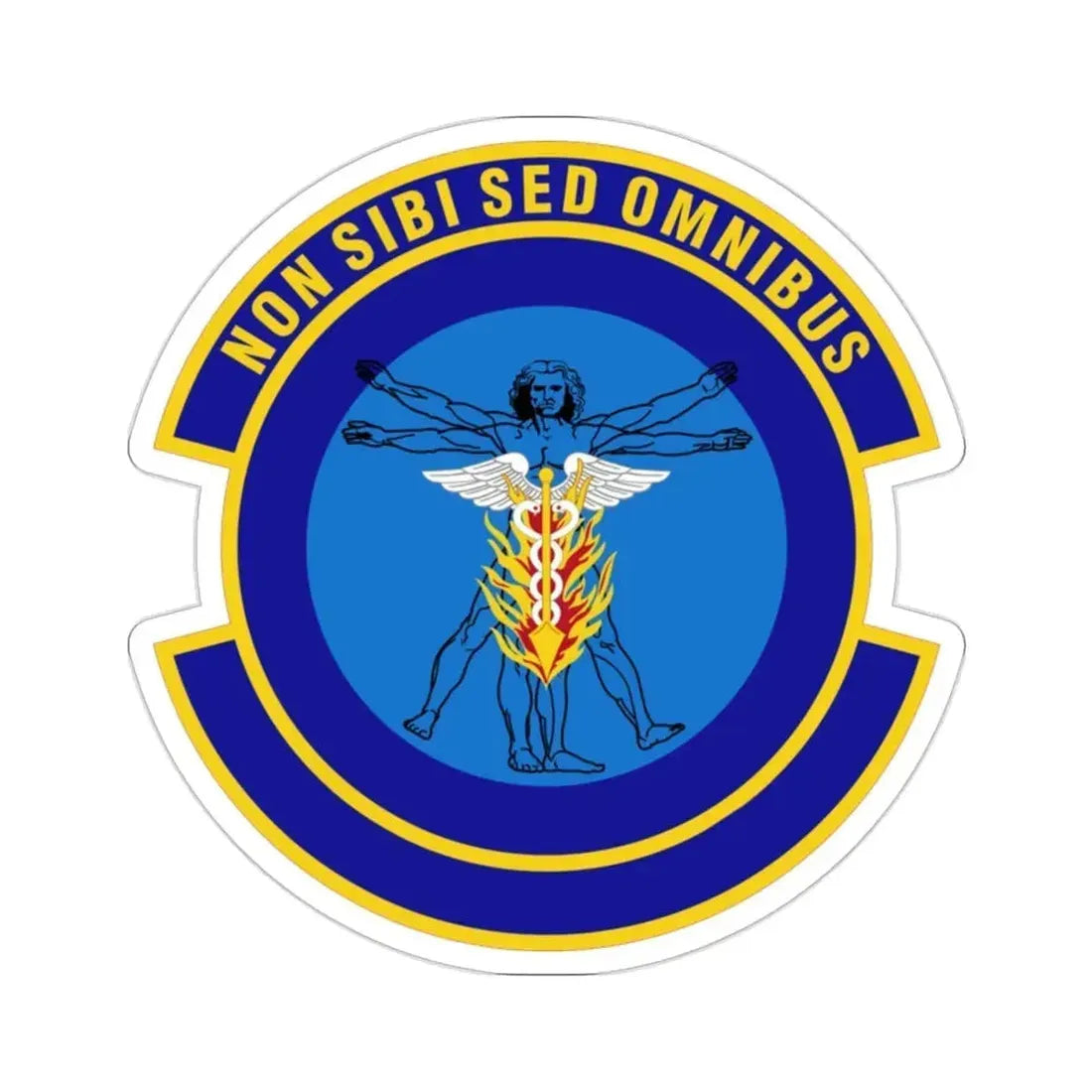 97 Operational Medical Readiness Squadron AETC (U.S. Air Force) STICKER Vinyl Die-Cut Decal 2 Inch - The Sticker Space