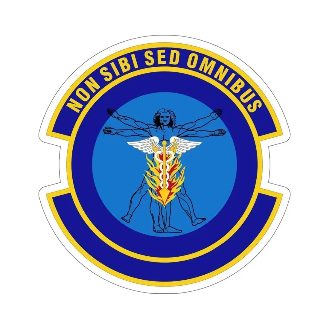 97 Operational Medical Readiness Squadron AETC (U.S. Air Force) STICKER Vinyl Die-Cut Decal 6 Inch - The Sticker Space