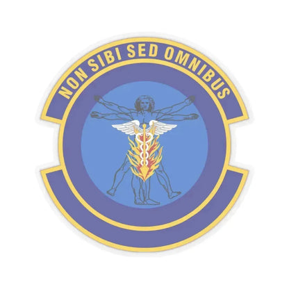 97 Operational Medical Readiness Squadron AETC (U.S. Air Force) STICKER Vinyl Kiss-Cut Decal 2 Inch Transparent - The Sticker Space
