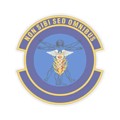 97 Operational Medical Readiness Squadron AETC (U.S. Air Force) STICKER Vinyl Kiss-Cut Decal 3 Inch Transparent - The Sticker Space