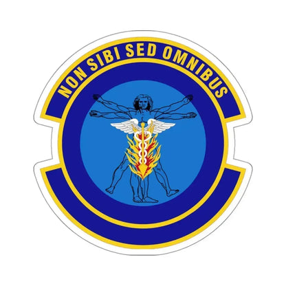 97 Operational Medical Readiness Squadron AETC (U.S. Air Force) STICKER Vinyl Kiss-Cut Decal 3 Inch White - The Sticker Space