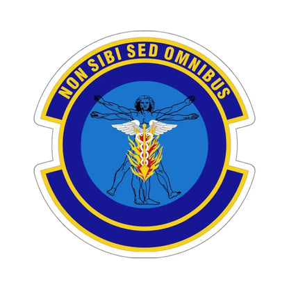97 Operational Medical Readiness Squadron AETC (U.S. Air Force) STICKER Vinyl Kiss-Cut Decal 4 Inch White - The Sticker Space
