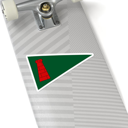 Burgee of Cargreen Yacht Club (United Kingdom) STICKER Vinyl Kiss-Cut Decal