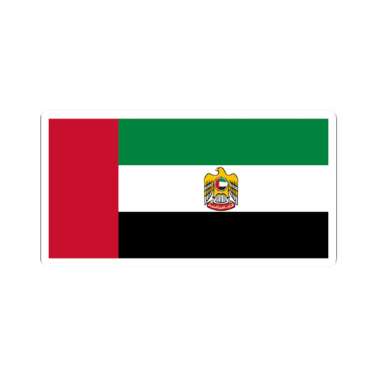 Flag of the President of the United Arab Emirates (United Arab Emirates) STICKER Vinyl Kiss-Cut Decal