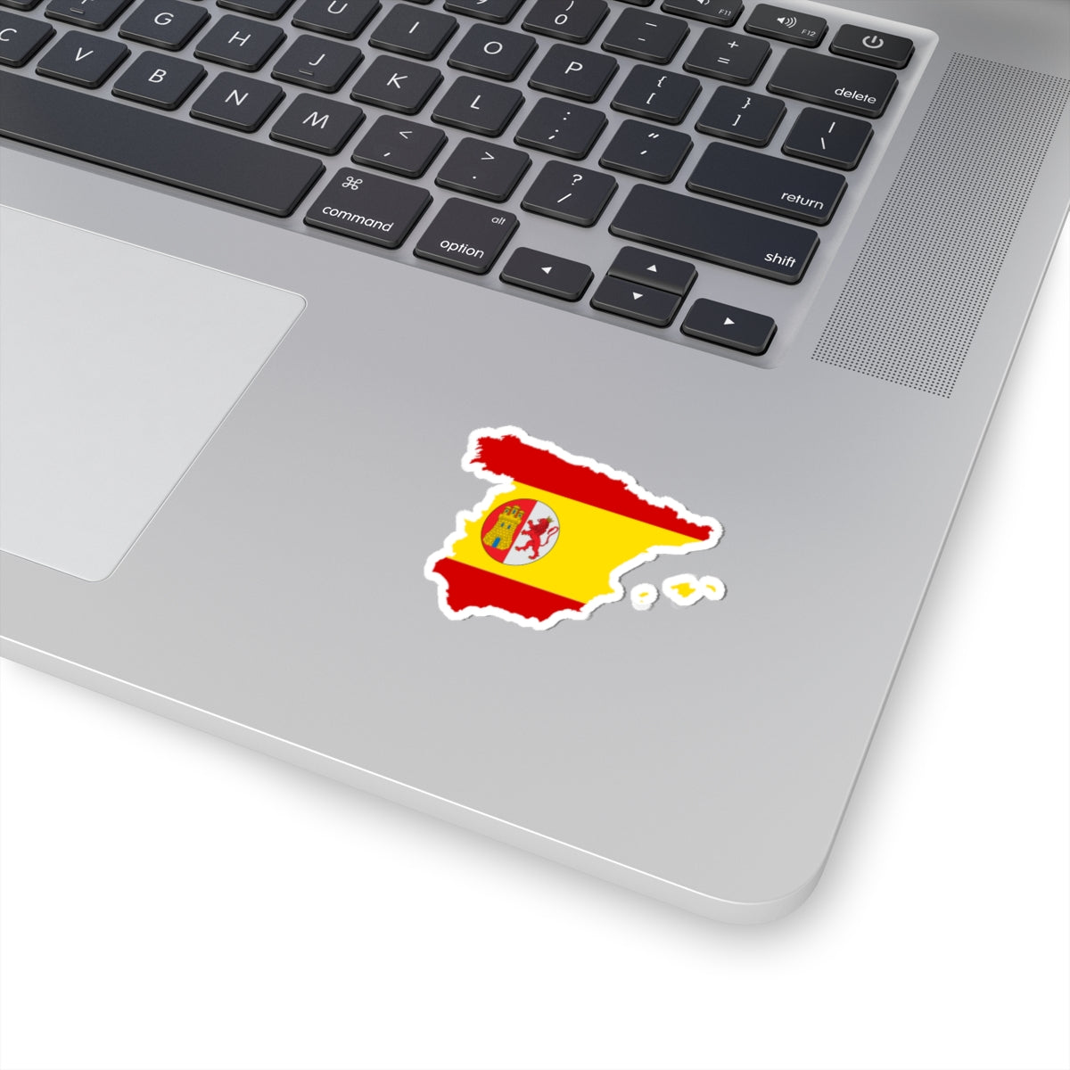 Flag-map of First Spanish Republic (Spain) STICKER Vinyl Kiss-Cut Decal