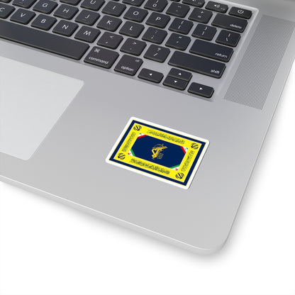 Flag of the Army of the Guardians of the Islamic Revolution (Iran) STICKER Vinyl Kiss-Cut Decal
