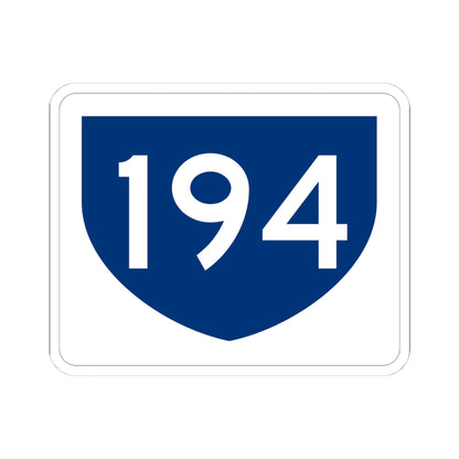 PR primary 194 (Puerto Rico) (Road Sign) STICKER Vinyl Kiss-Cut Decal