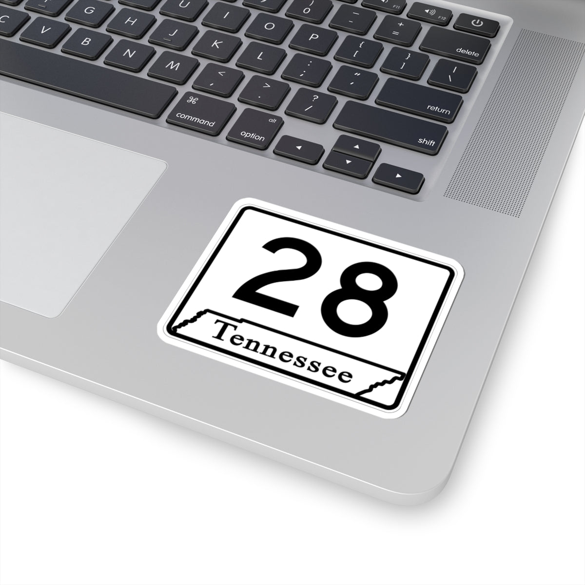 Tennessee 28 (Tennessee) (Road Sign) STICKER Vinyl Kiss-Cut Decal